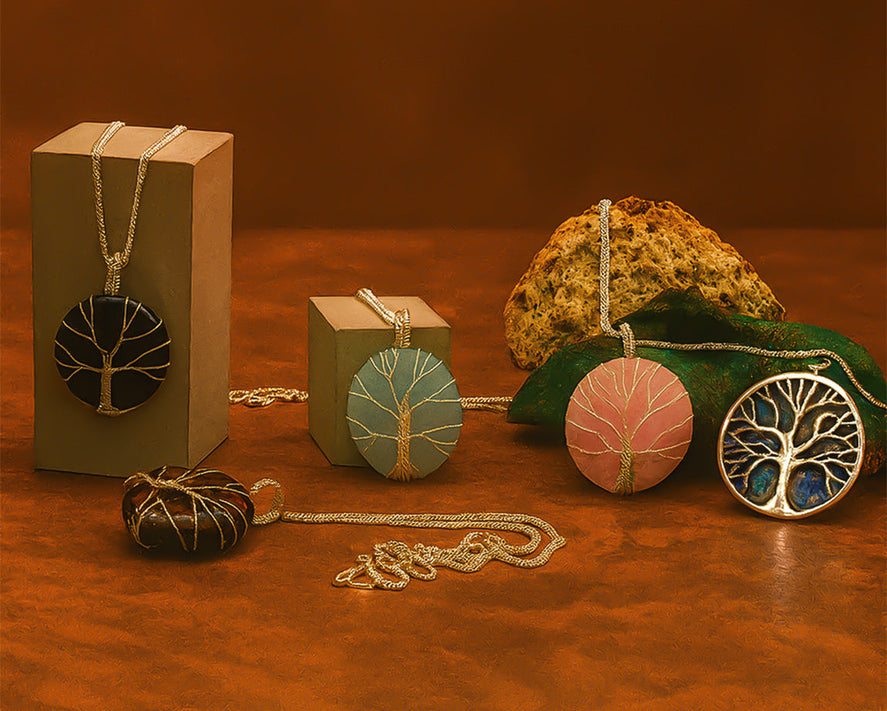 Indian Gemstone Necklaces Collection Image