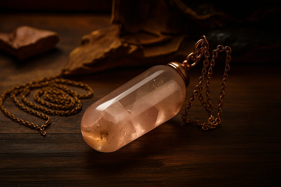 Bottled Gemstones Necklace Collection Image