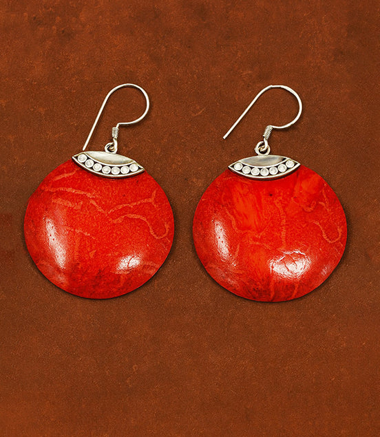 925 Silver Earrings – Classic Disc