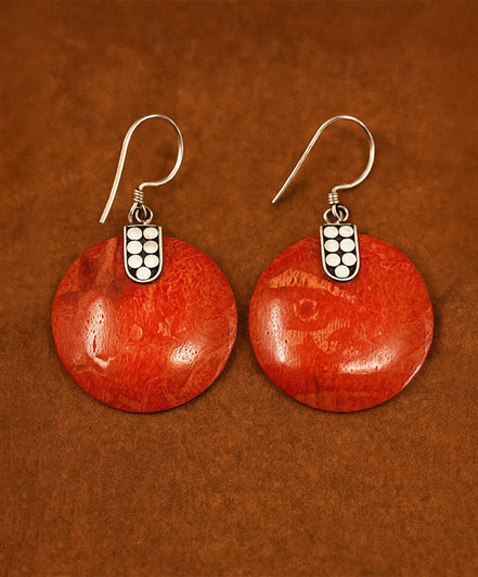 925 Silver Earrings – Disc Disc Décor