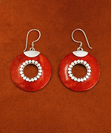 925 Silver Earrings – Do-nuts