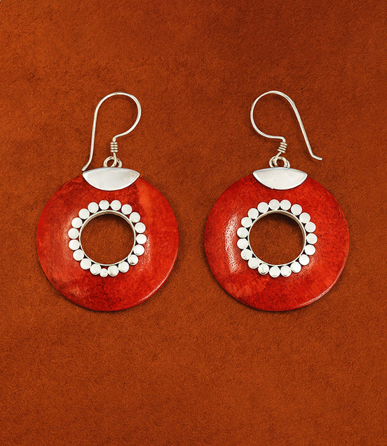 925 Silver Earrings – Do-nuts