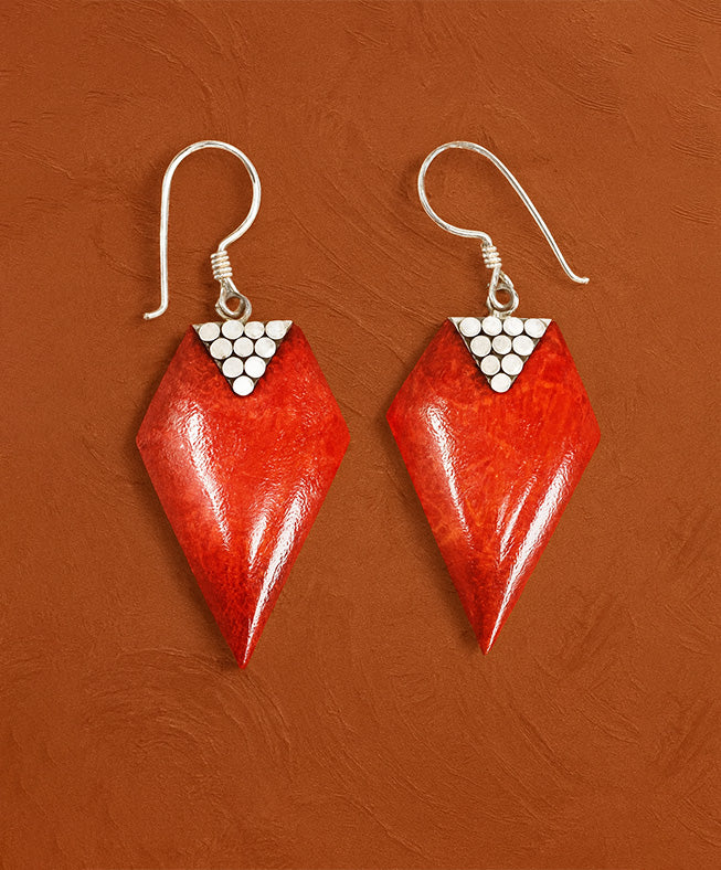 925 Silver Earrings – Grapes