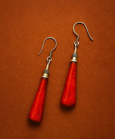 925 Silver Earrings – Long Teardrop