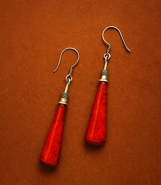 925 Silver Earrings – Long Teardrop