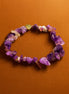 Amethyst Chipstone Bracelet – Calming Healing Stone