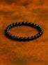 Gemstone Manifestation Bracelet – Black Agate Protection