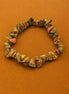 Green Jasper Chipstone Bracelet – Grounding Natural Stone