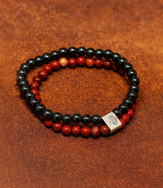 Magnetic Gemstone Bracelet – Redstone