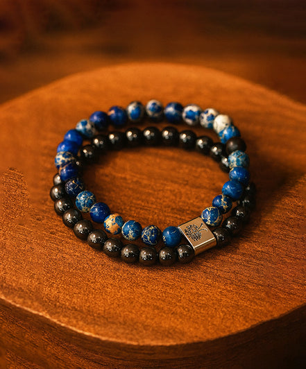 Magnetic Gemstone Bracelet – Sodalite