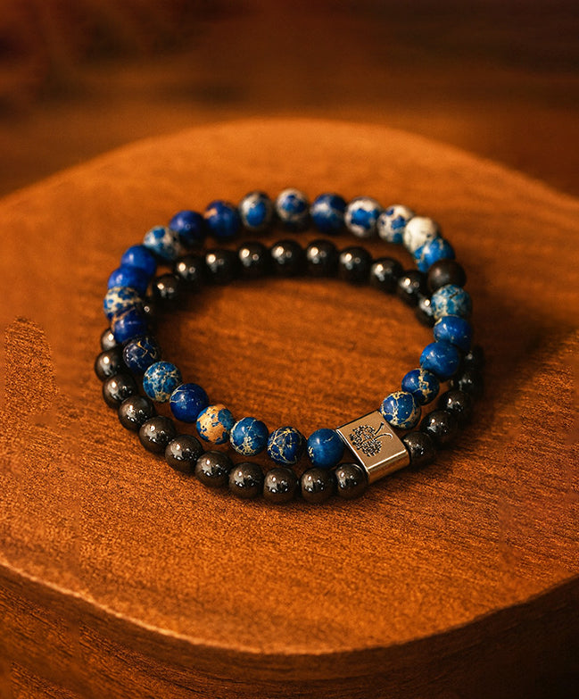 Magnetic Gemstone Bracelet – Sodalite