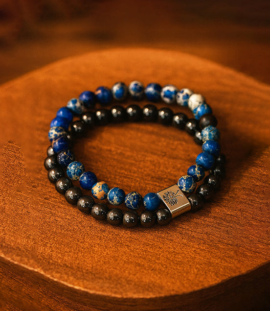 Magnetic Gemstone Bracelet – Sodalite
