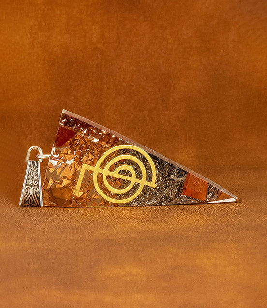 Orgonite Power Pendant – Three Metals Powerpoint
