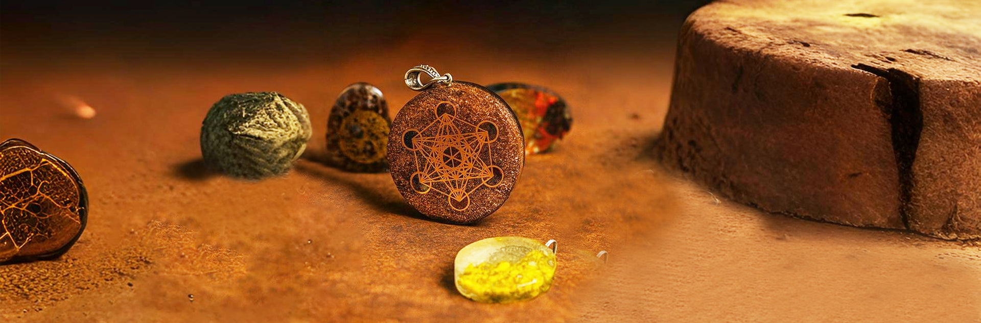 Orgonite Power Pendants 
