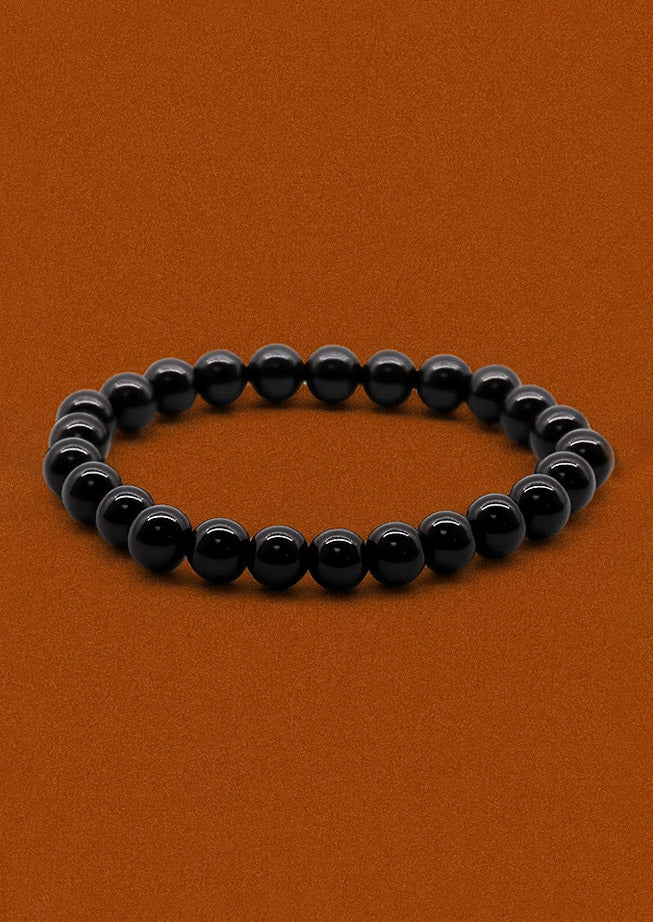 Power Bracelet – Black Agate Natural Gemstone