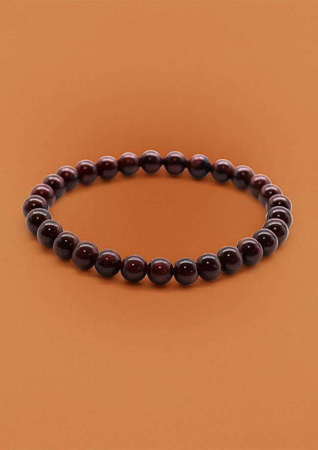 Power Bracelet – Blood Garnet Natural Gemstone