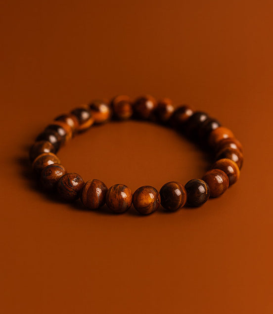 Power Bracelet – Tiger Eye Natural Gemstone