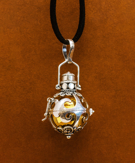 Silver Angel Bell - Dreams - 18mm