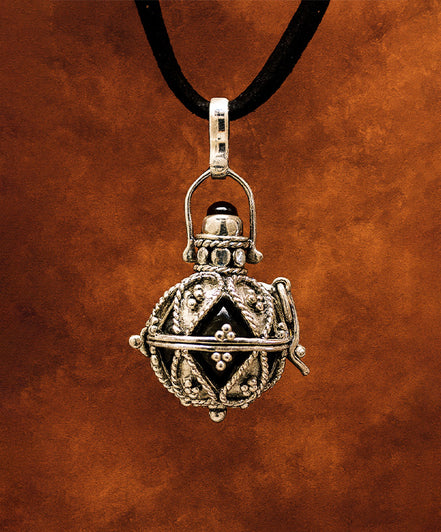 Silver Angel Bell – Darkness – 16mm