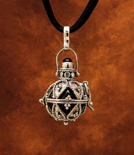 Silver Angel Bell – Darkness – 16mm