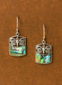 Silver Earrings for Women – Dragonfly Abalone