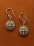 Silver & Gold Earring – Classic Round