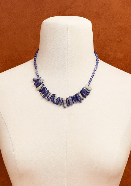 Sodalite Gemstone Necklace – Longstone Design