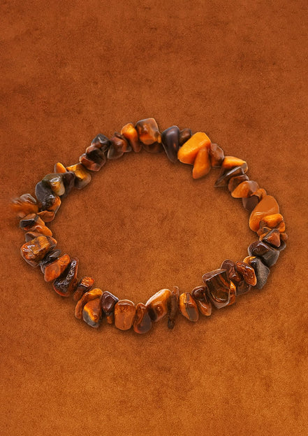 Tiger Eye Chipstone Bracelet – Protective Natural Stone