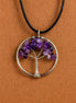 Tree of Life Pendant - Amethyst
