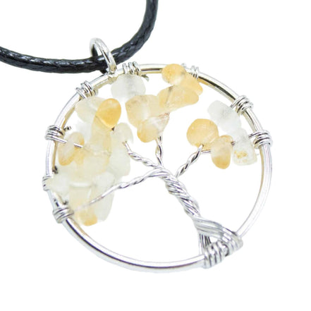 Tree of Life Pendant - Carnelian