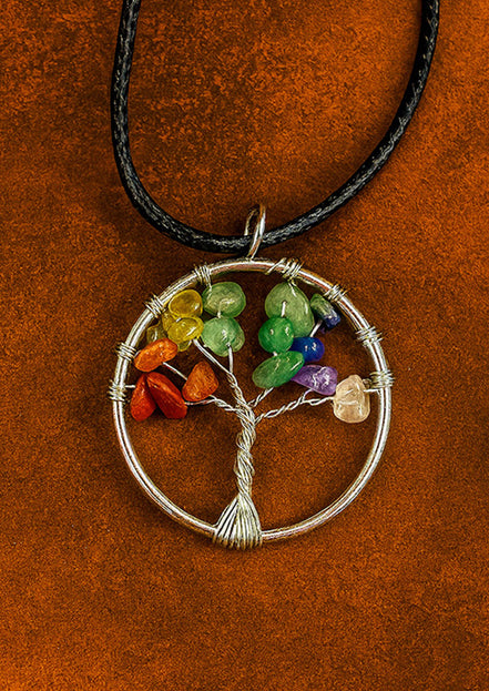 Tree of Life Pendant - Chakra