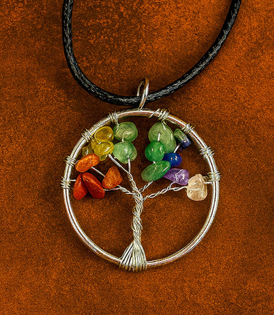 Tree of Life Pendant - Chakra
