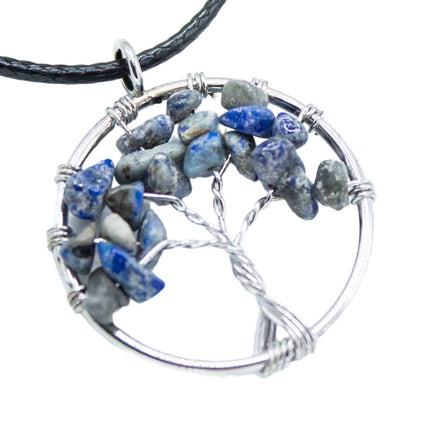 Tree of Life Pendant - Sodalite