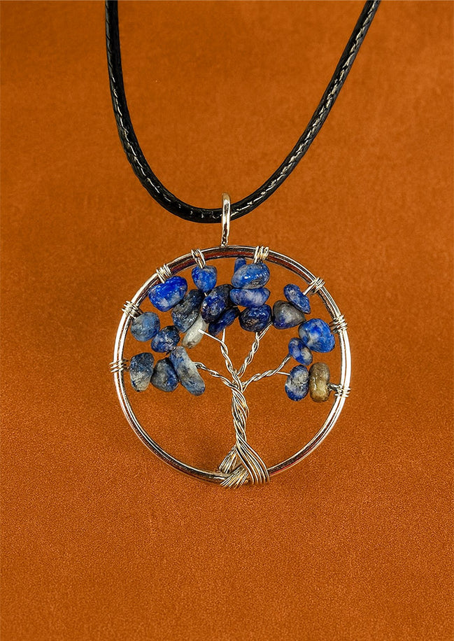 Tree of Life Pendant - Sodalite