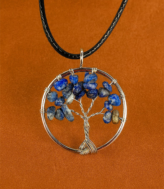 Tree of Life Pendant - Sodalite