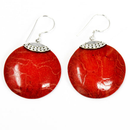 925 Silver Earrings – Classic Disc