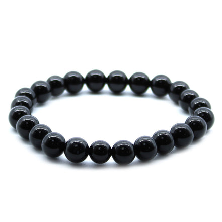 Power Bracelet – Black Agate Natural Gemstone