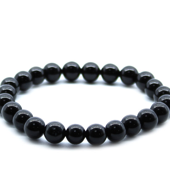 Power Bracelet – Black Agate Natural Gemstone