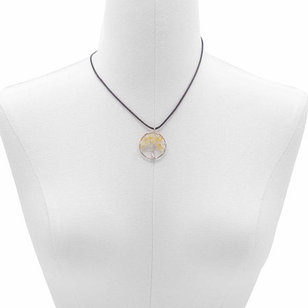 Tree of Life Pendant - Carnelian