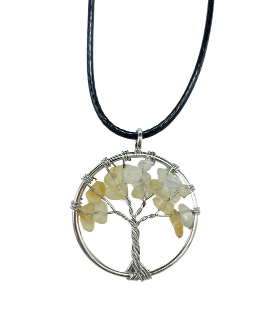 Tree of Life Pendant - Carnelian