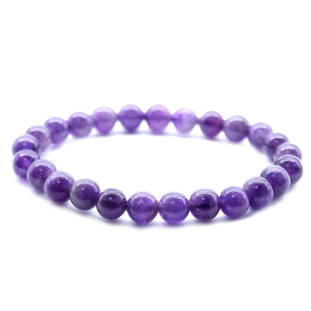 Power Bracelet – Amethyst Natural Gemstone