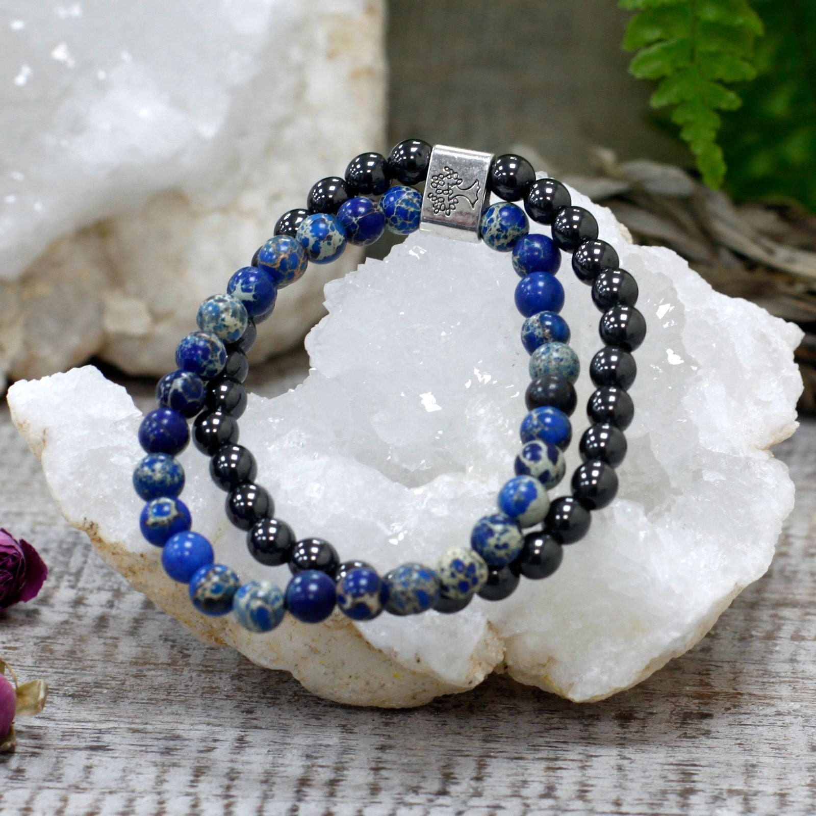Magnetic Gemstone Bracelet – Sodalite