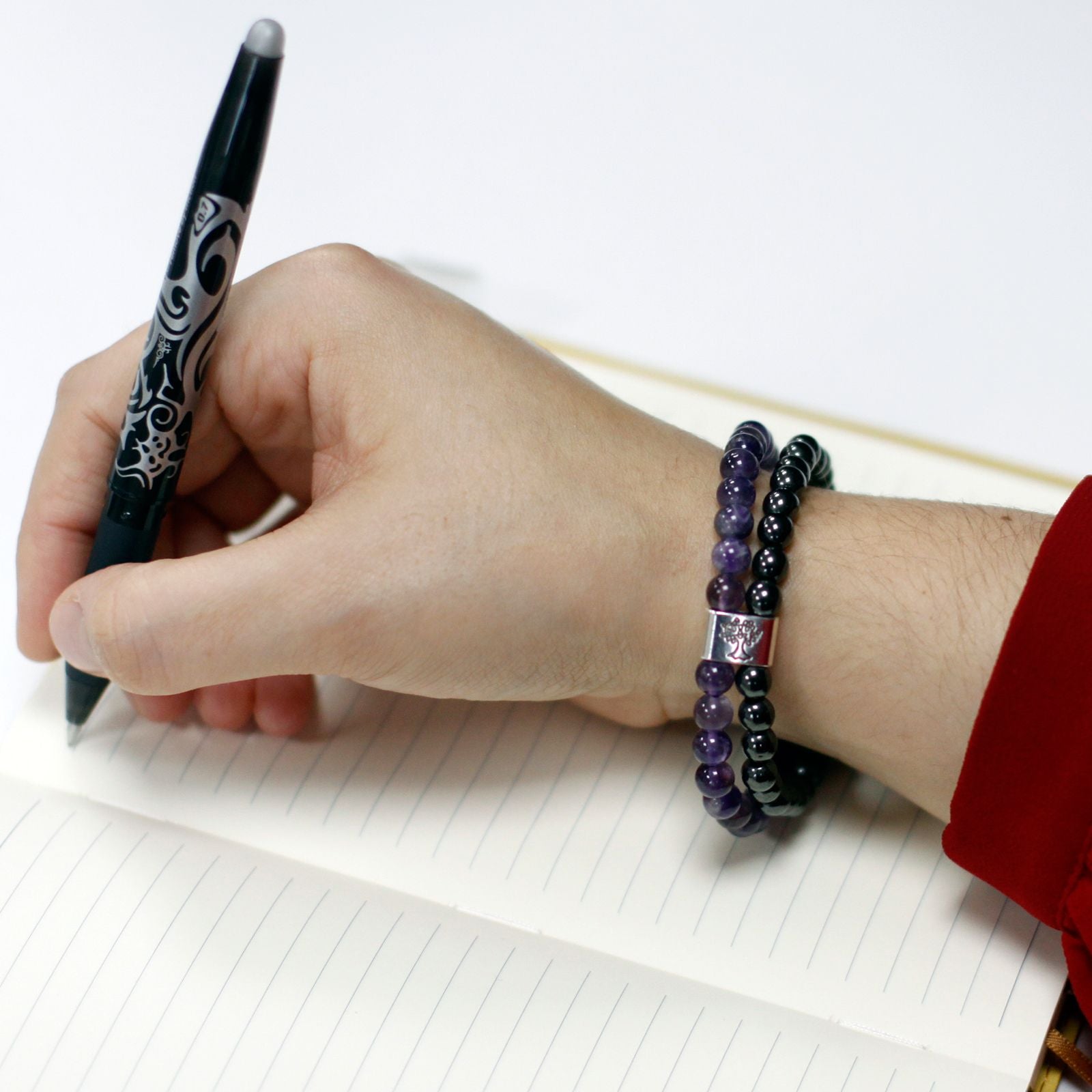 Magnetic Gemstone Bracelet – Amethyst