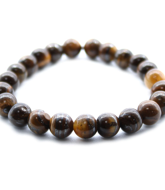 Power Bracelet – Tiger Eye Natural Gemstone