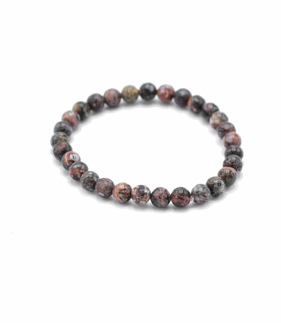 Gemstone Manifestation Bracelet – Leopard Skin Courage