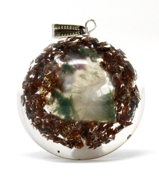 Orgonite Power Pendant - Power Block in Dome