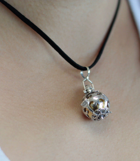 Silver Angel Bell - Dreams - 18mm