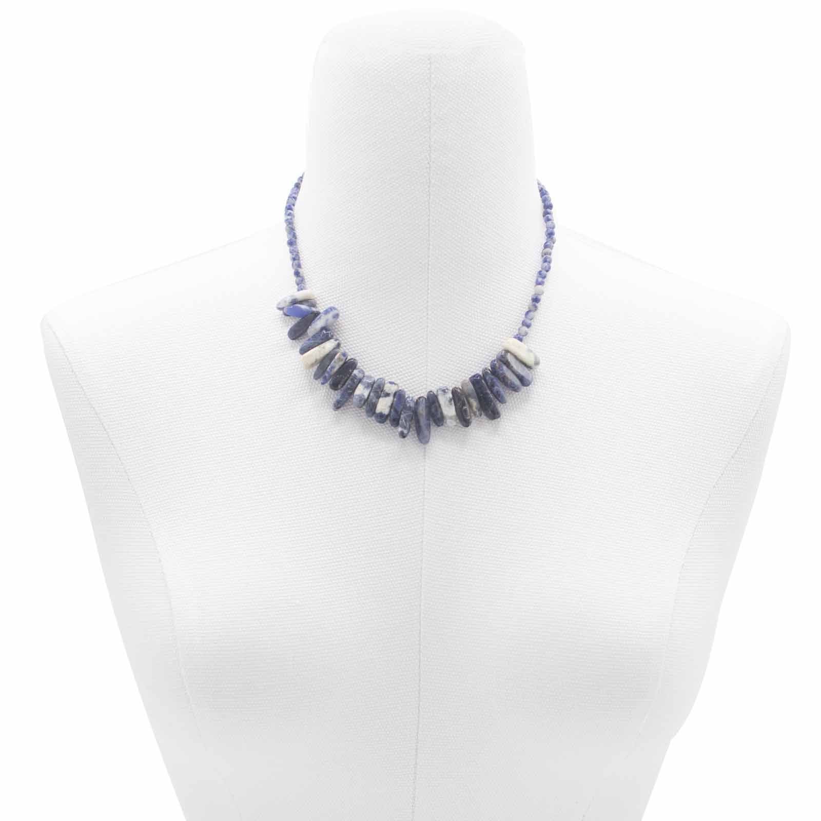 Sodalite Gemstone Necklace – Longstone Design