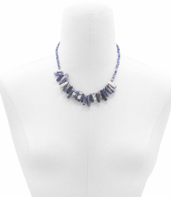 Sodalite Gemstone Necklace – Longstone Design