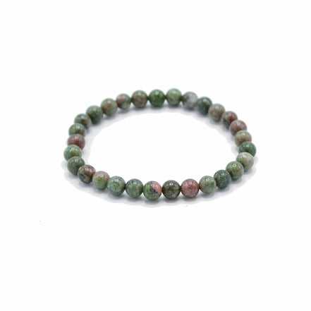 Gemstone Manifestation Bracelet – Green Jasper Growth